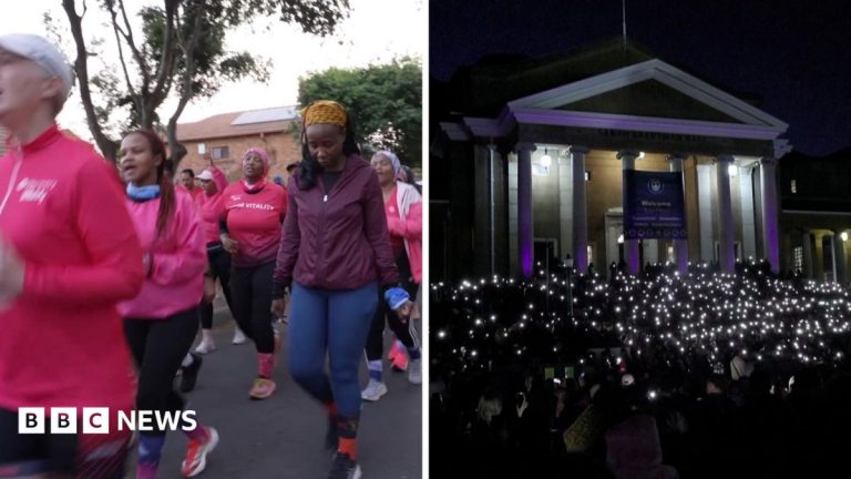 ‘Enough is enough’: Women protest after string of murders near Johannesburg