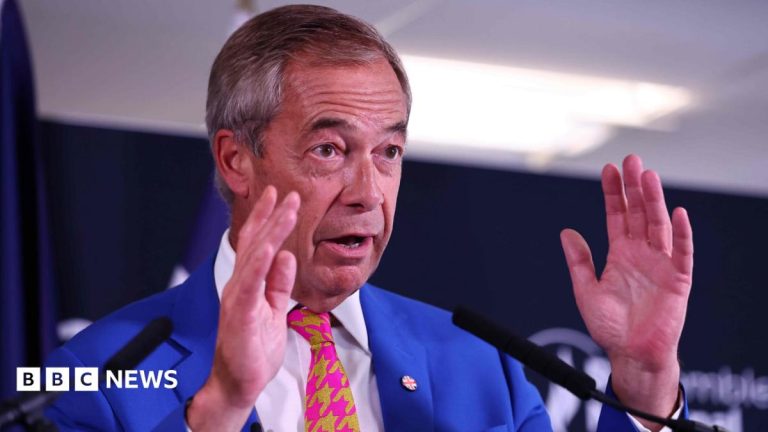 Farage says his aides’ donor comments were ‘loose pub talk’