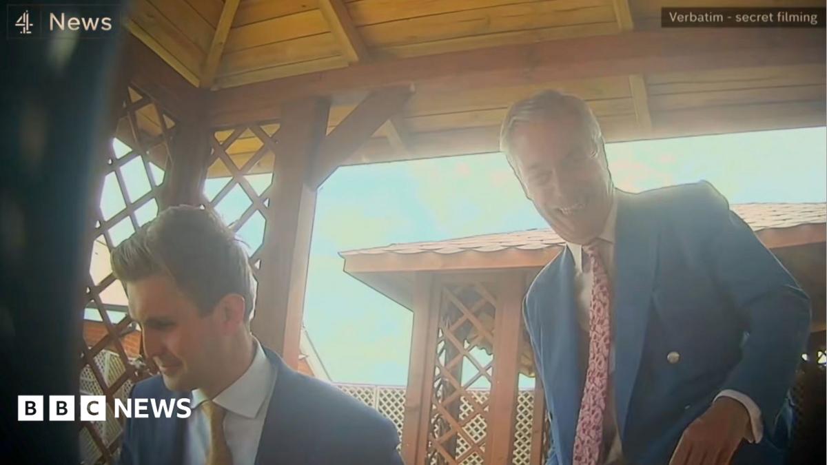 Farage senior aide filmed suggesting way to avoid donations law