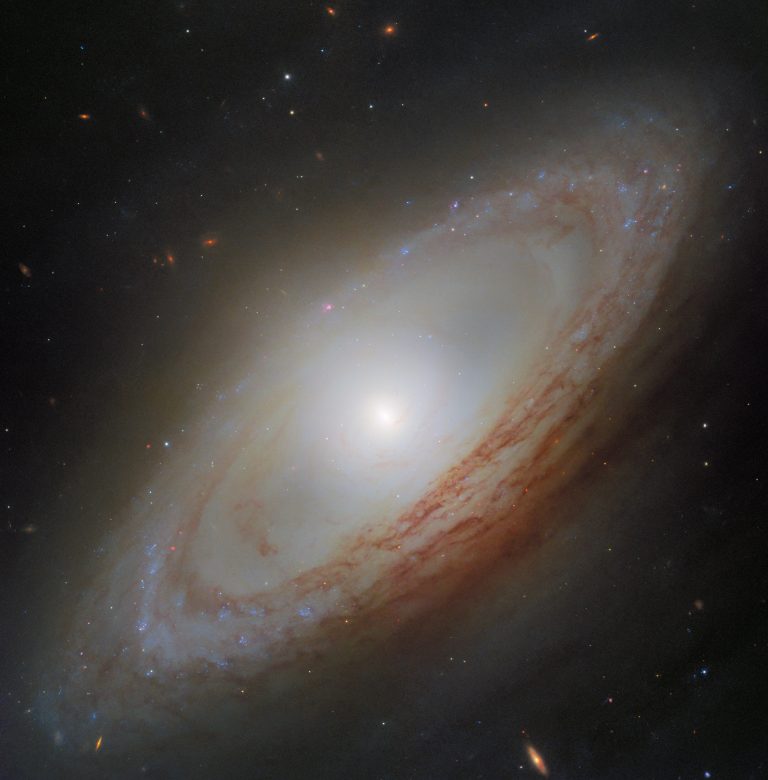 Hubble Spots Chaotic Secret in Galaxy