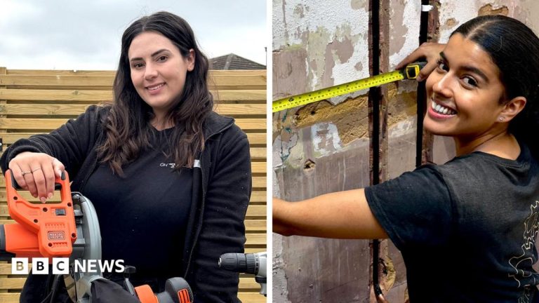 ‘I like proving people wrong’: The women taking up DIY and plumbing