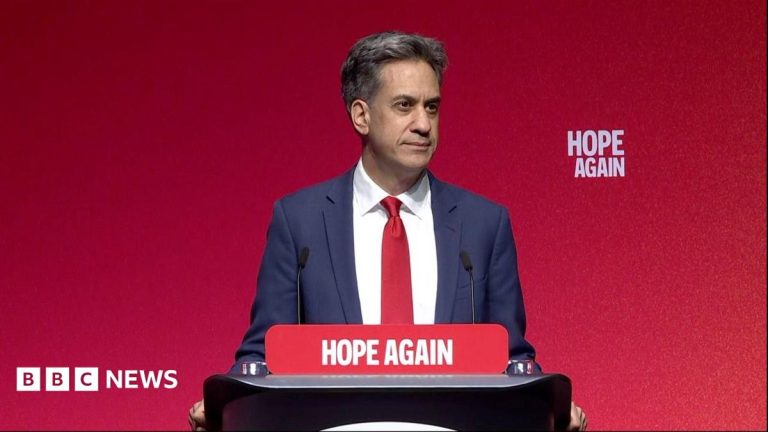 Miliband – Gaza suffering is stain on conscience of the world