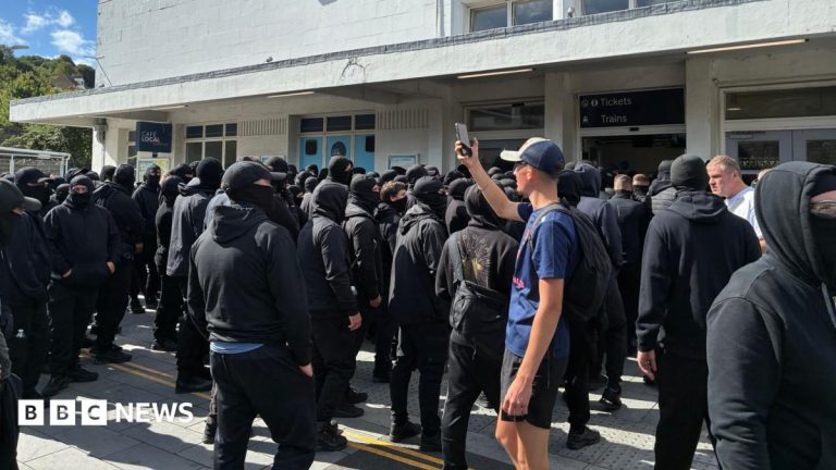 Police slow to respond to Dover protest, says council boss