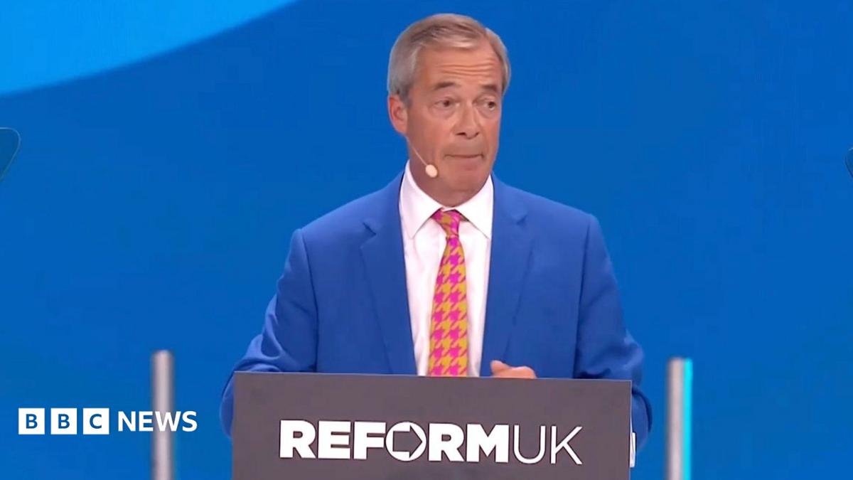 Reform has faced a ‘campaign of attacks’, Farage says