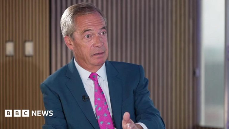 Reform up against ‘complainants’ society’, Farage tells BBC