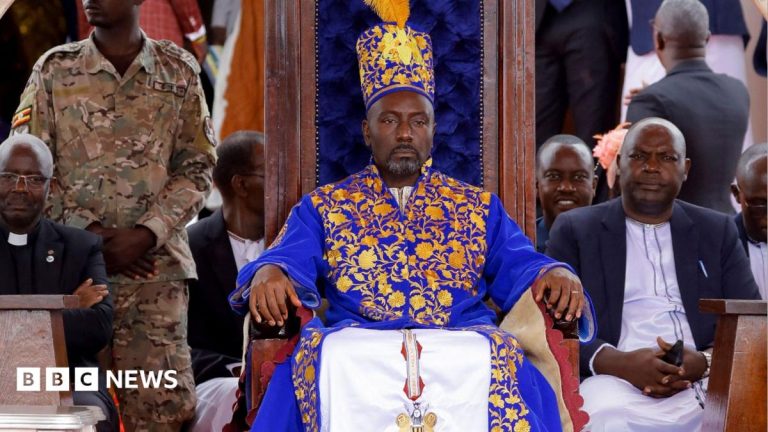 The journalist who became king in Uganda