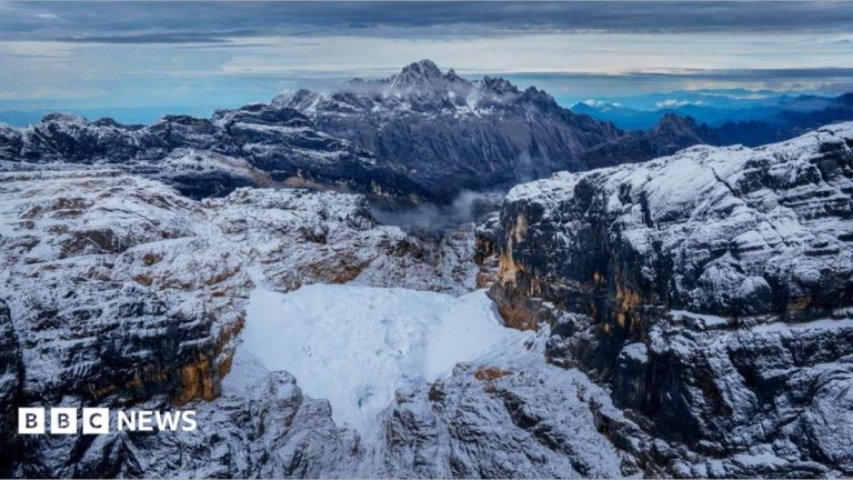 The treasured ‘eternal snow’ on this tropical island is about to disappear forever
