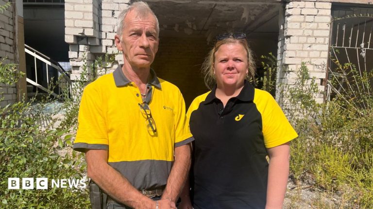 Ukraine’s postal workers deliver lifeline under Russian fire