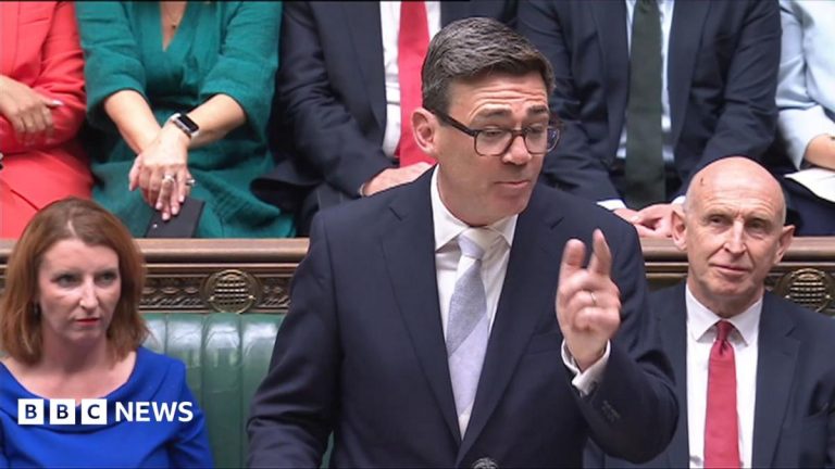 Watch: Key moments from Andy Burnham’s first Commons speech as PM