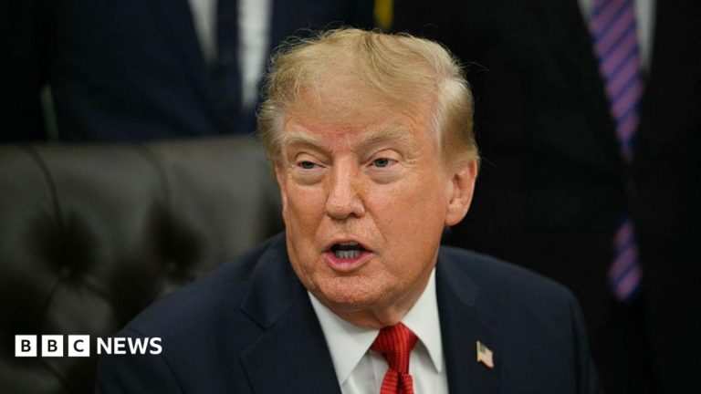 Watch: Trump says ban on some news outlets is ‘because they’re fake news’