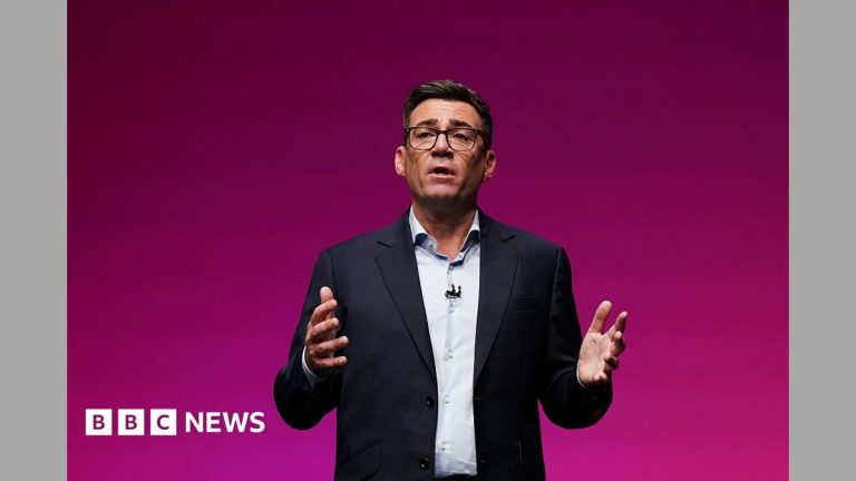 What did Andy Burnham promise at Labour conference?