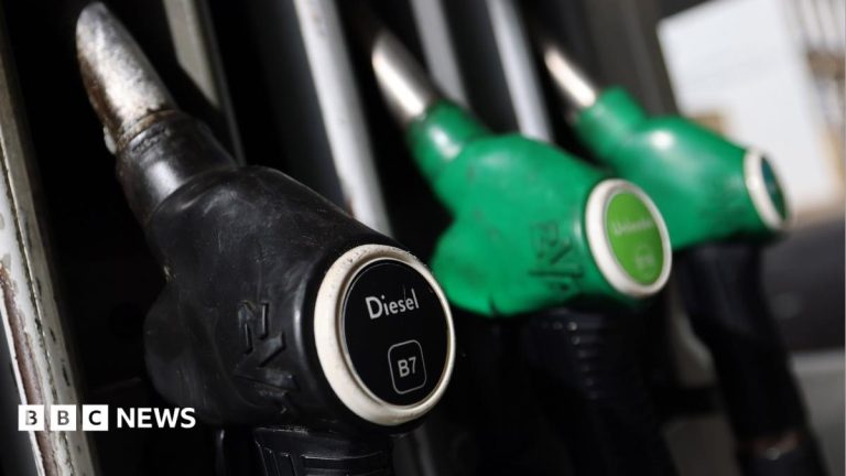 Diesel prices in NI at highest level since Iran war began