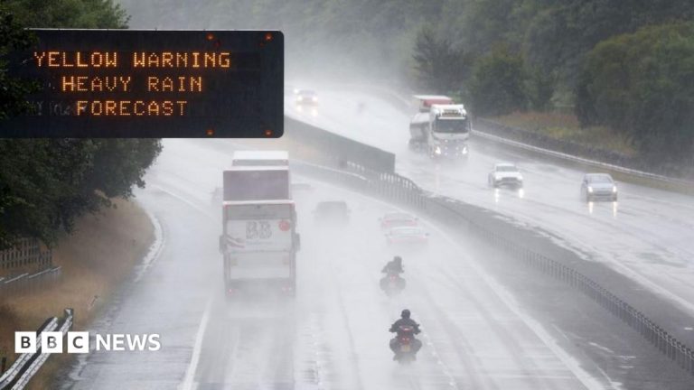 Heavy rain warning as Storm Austen sweeps across Scotland