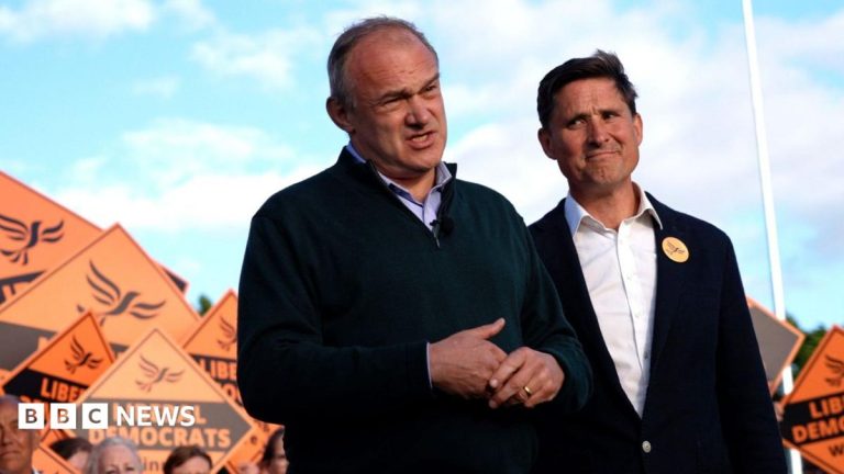 Lib Dem MP quits frontbench job over Ed Davey’s leadership