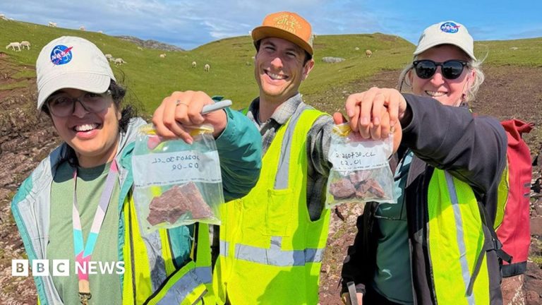 Nasa heads to Scottish Highlands in its search for life on Mars