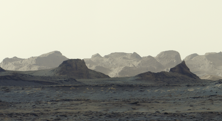 NASA’s Curiosity Rover Catches Stunning Martian Dawn