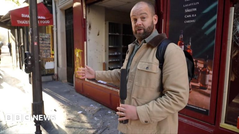 Parisians wake up to protest damage and looted shops