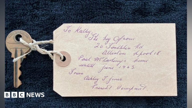 Paul McCartney’s key sells for double the estimate