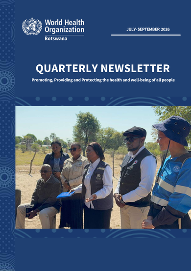 WHO Botswana Newsletter July - September 2026