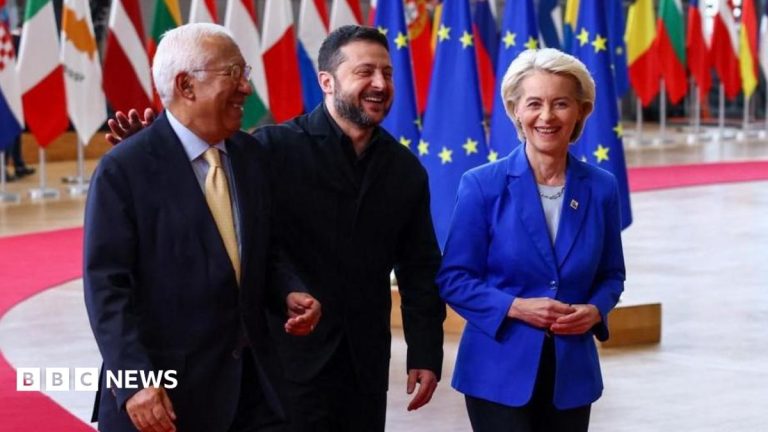 Zelensky rallies EU support as Trump says Ukraine leader ‘more difficult to deal with than Putin’